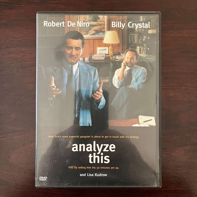 Analyze This DVD South African Press Robert DeNiro