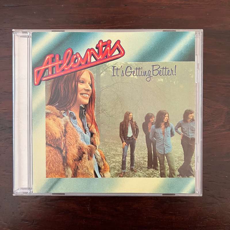 Atlantis - It's Getting Better CD Repertoire Records German Press Blues Rock