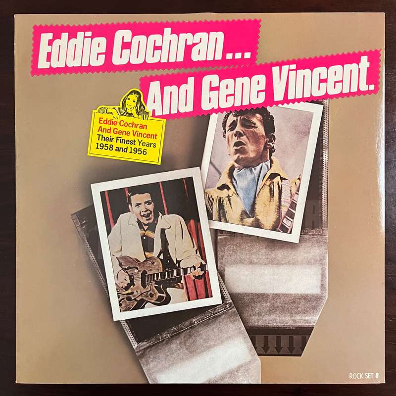 Eddie Cochran...and Gene Vincent - Their Finest Years Vinyl LP Import