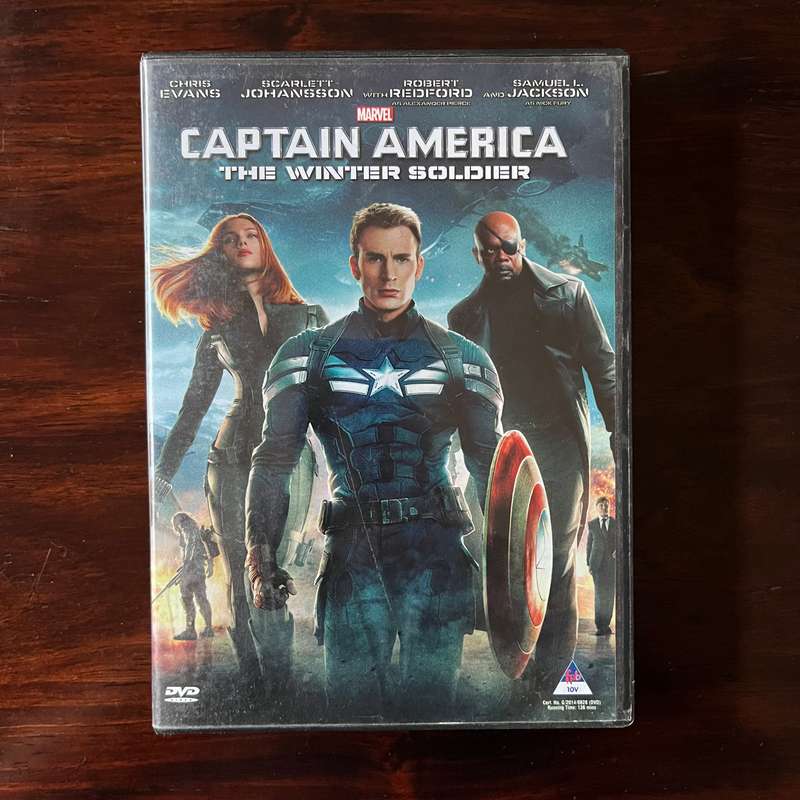 Captain America - The Winter Soldier DVD South African Press