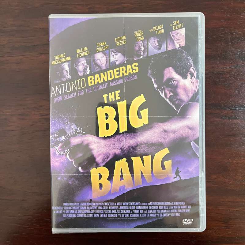 The Big Bang DVD Antonio Banderas South African Press