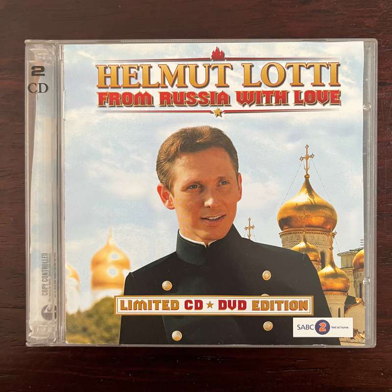 Helmut Lotti - From Russia With Love CD DVD South African Press