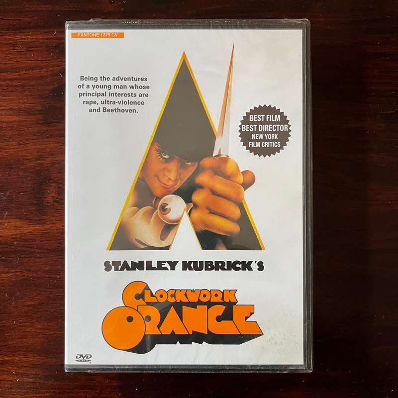 A Clockwork Orange DVD South African Press Stanley Kubrick New and Sealed