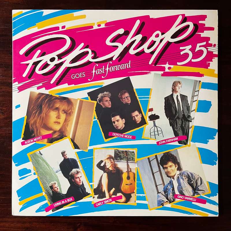 Pop Shop Vol. 35 Vinyl LP Depeche Mode Bruce Hornsby Billy Idol Jennifer Rush