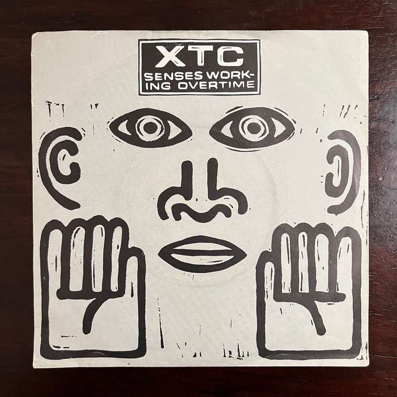 XTC - Senses Working Overtime Vinyl 7 Inch EP UK Press