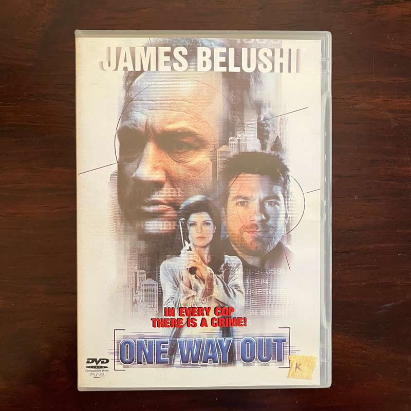 One Way Out DVD South African Press James Belushi