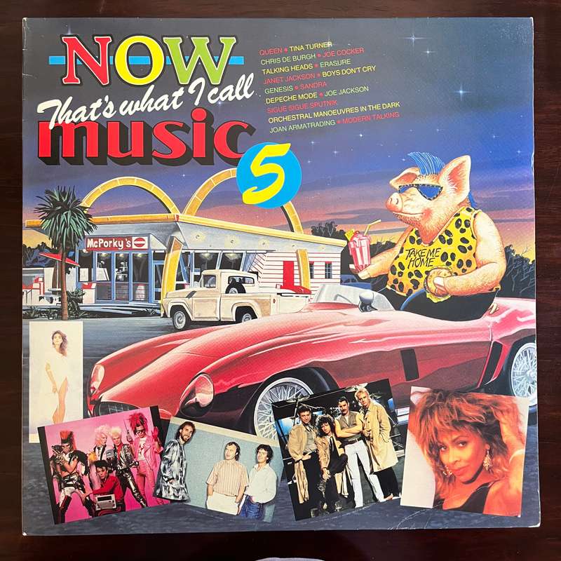 Now That's What I Call Music Vol 5 Vinyl 2LP with Limited 12 Inch David Bowie