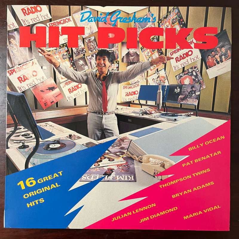 David Greshams Hit Picks Vinyl LP Bryan Adams Ella Mental Thompson Twins