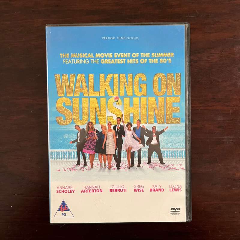 Walking On Sunshine DVD South African Press