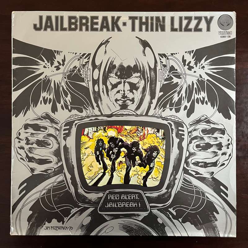 Thin Lizzy - Jailbreak Vinyl LP South African Press