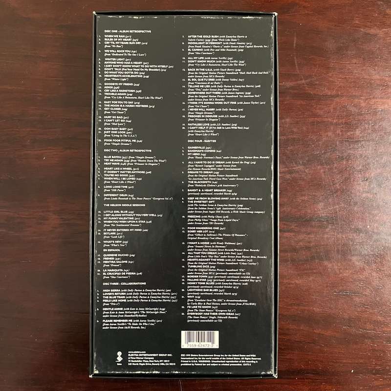 Linda Ronstadt - Box Set 4CD US Press Rare OOP