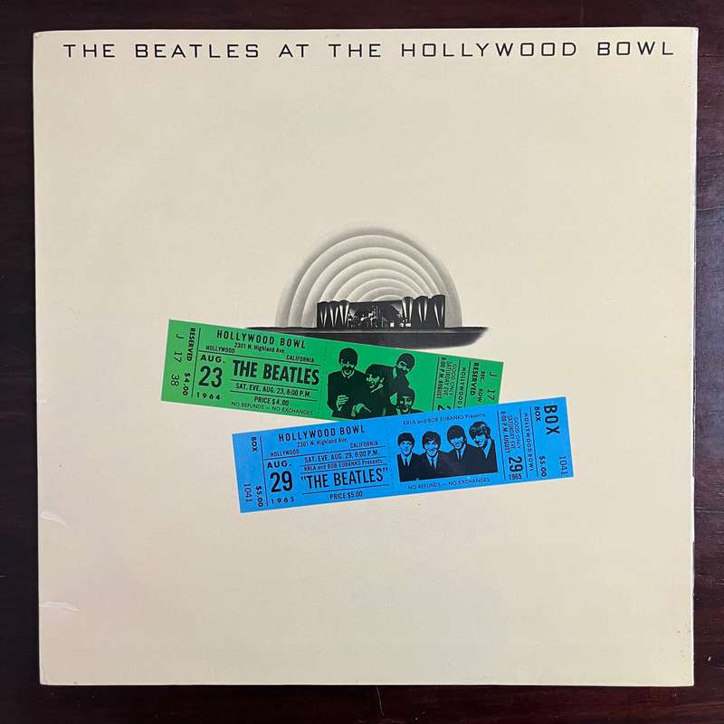 The Beatles - At The Hollywood Bowl Live Vinyl LP South African Press *