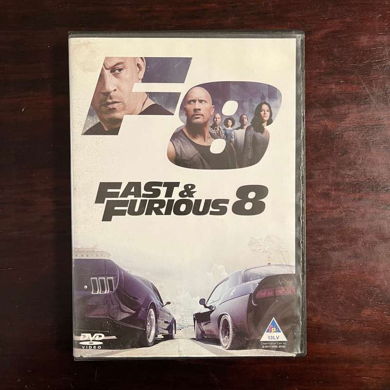 Fast & Furious 8 DVD South African Press