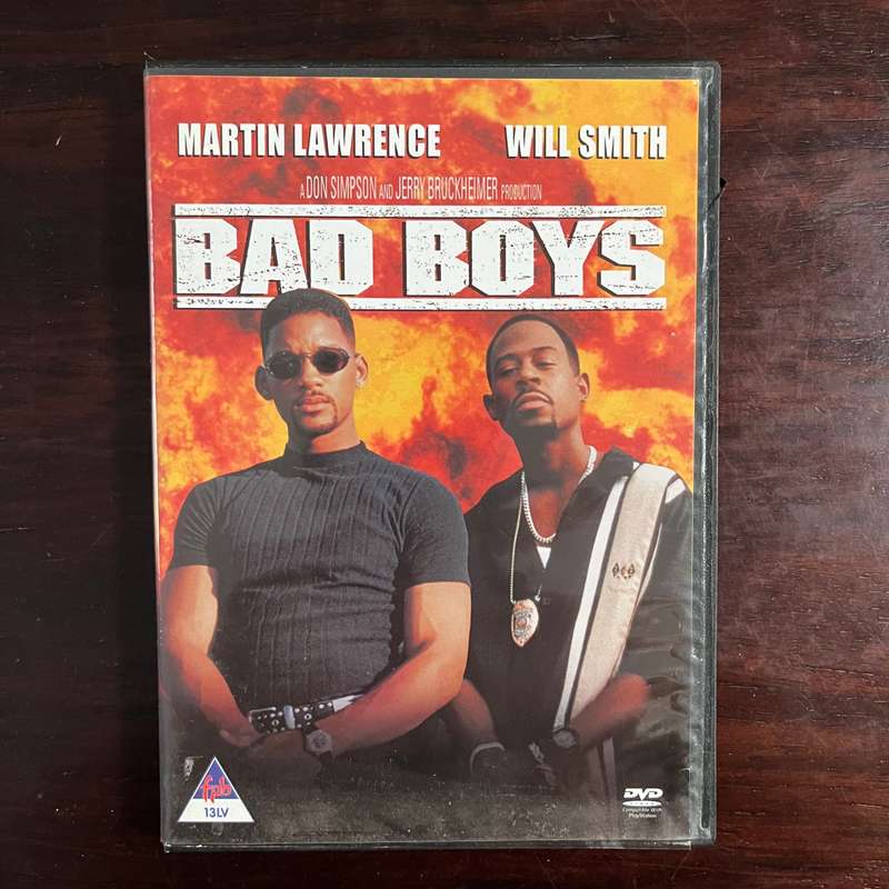 Bad Boys DVD South African Press Will Smith Martin Lawrence