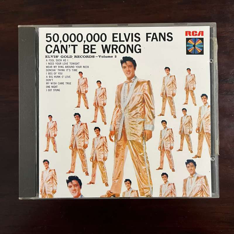 Elvis Presley - 50,000,000 Elvis Fans Can't Be Wrong CD EU Press Gold Records Vol. 2
