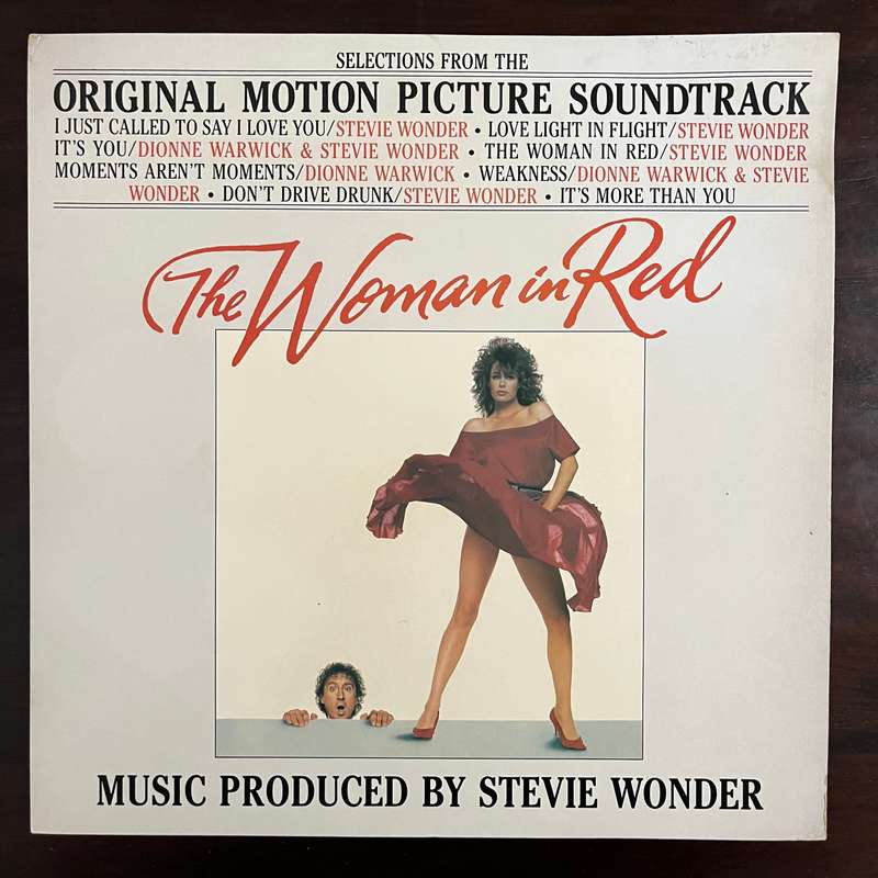 Stevie Wonder - The Woman In Red Soundtrack Vinyl LP South African Press