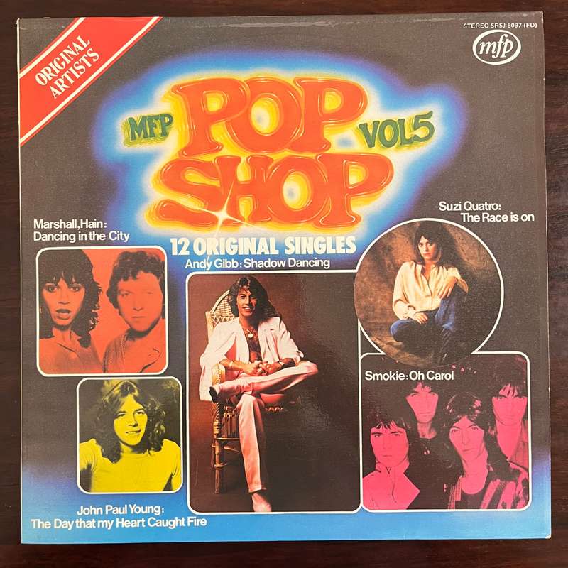 Pop Shop Vol. 5 Vinyl LP Smokie Suzi Quatro Clout Nazareth Pacific Express