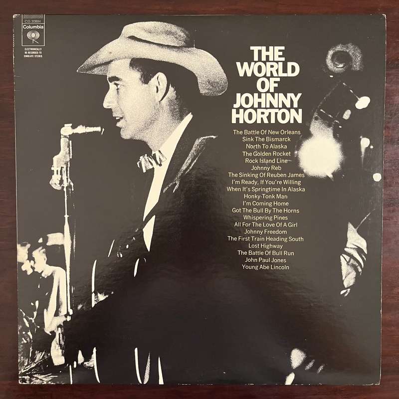 Johnny Horton - The World of Johnny Horton Vinyl 2LP US Press Country