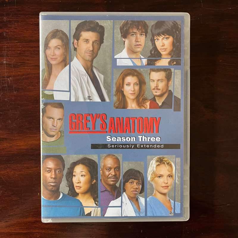 Greys Anatomy - Season Three 7DVD Set South African Press