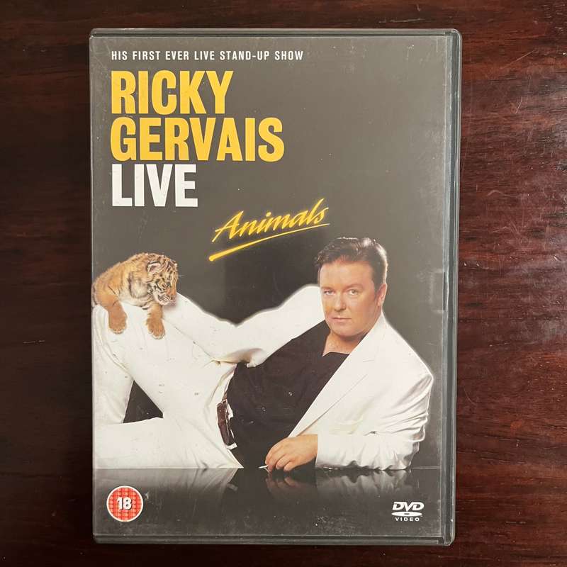 Ricky Gervais - Animals DVD UK Press Import Stand Up