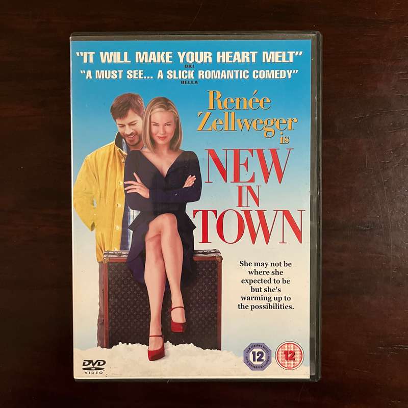 New In Town DVD Renee Zellweger UK Press Import