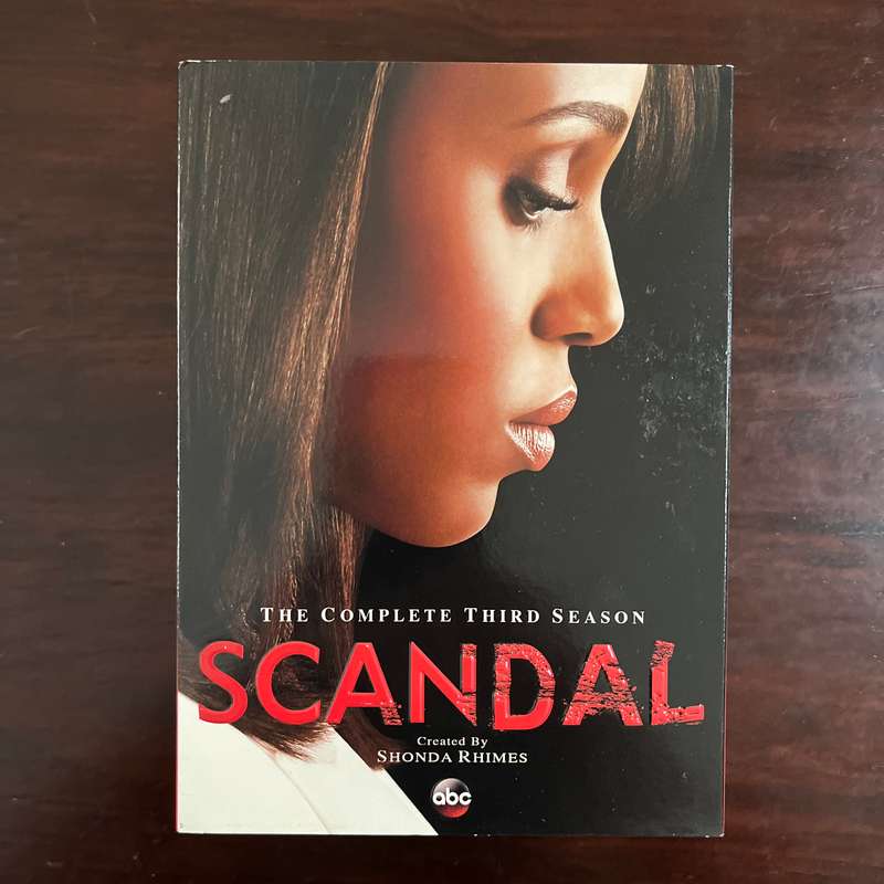 Scandal - The Complete Third Season 4DVD Set US Press Zone 1