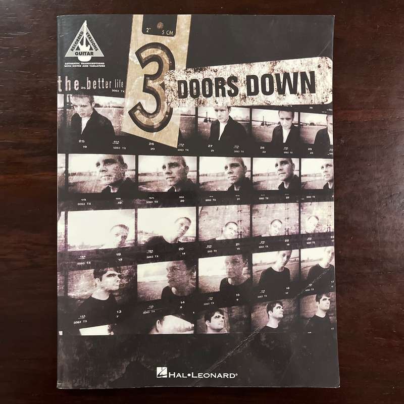3 Doors Down - The Better Life Guitar Tablature Book Music