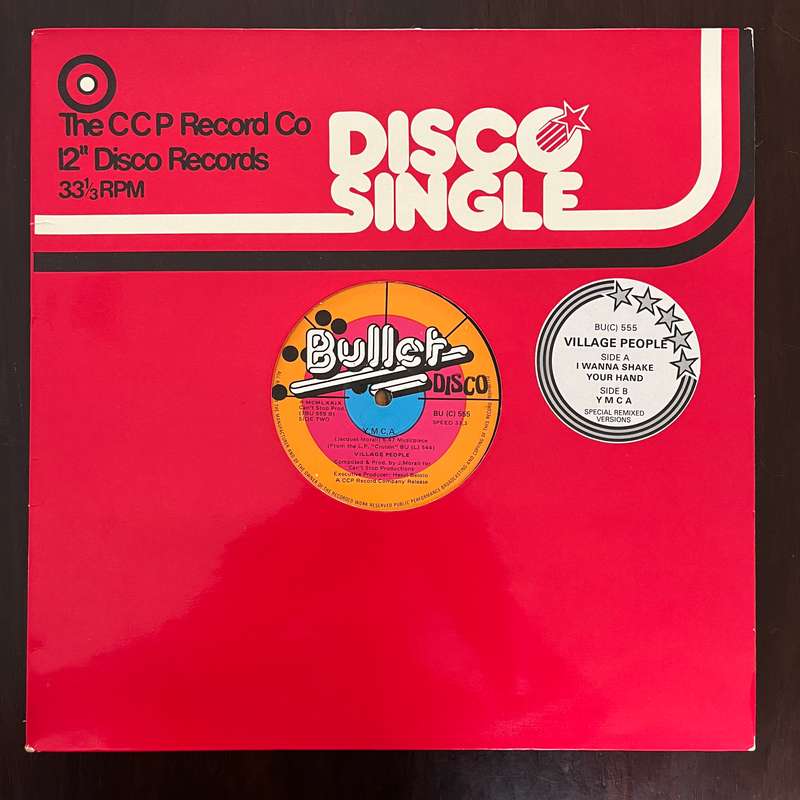 Village People - Y.M.C.A. Vinyl 12 Inch Maxi South African Press
