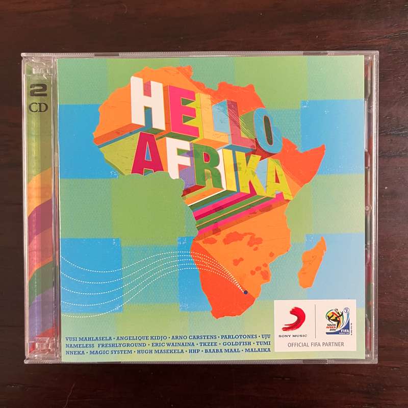 Hello Afrika 2CD Compilation Arno Carstens Hugh Masekela Angelique Kidjo