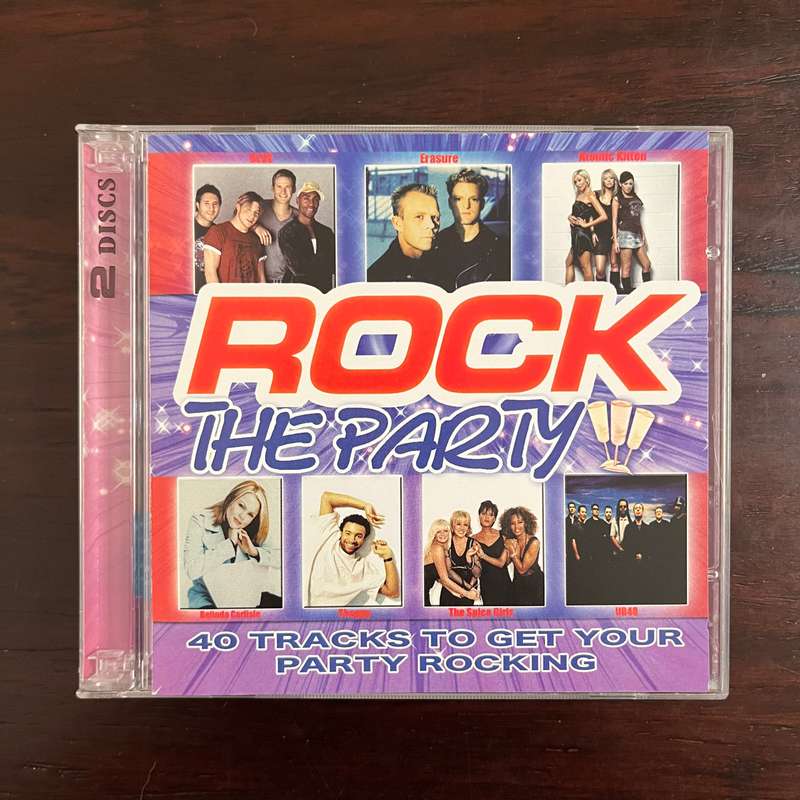 Rock The Party 2CD Compilation Belinda Carlisle Blondie Wham Erasure Jacksons