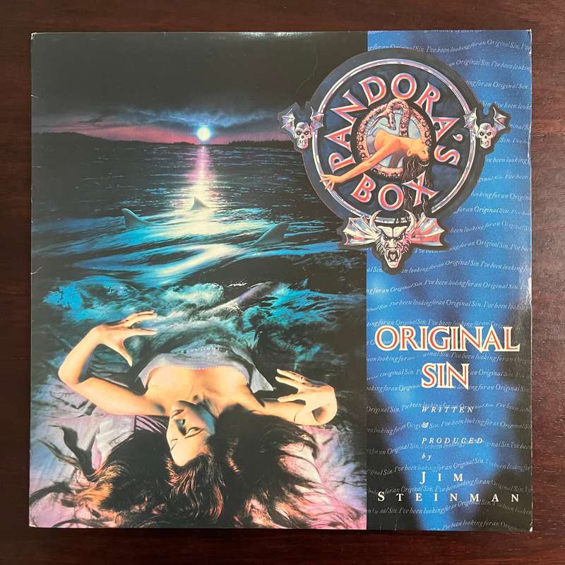 Pandora's Box - Original Sin Vinyl 2LP Jim Steinman South African Press