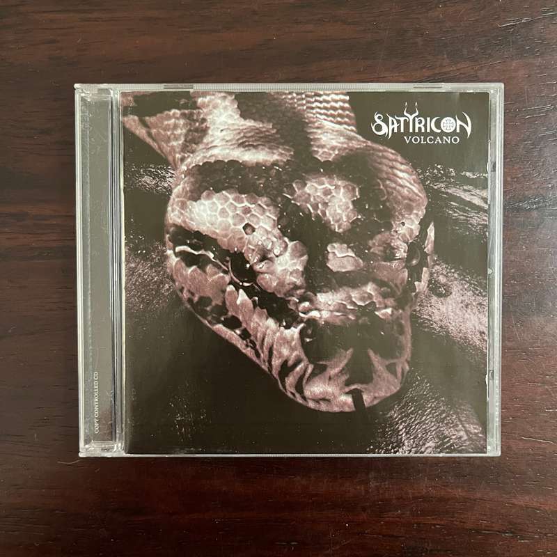 Satyricon - Volcano CD Rare Original Press Kaleidoscope Records Black Metal