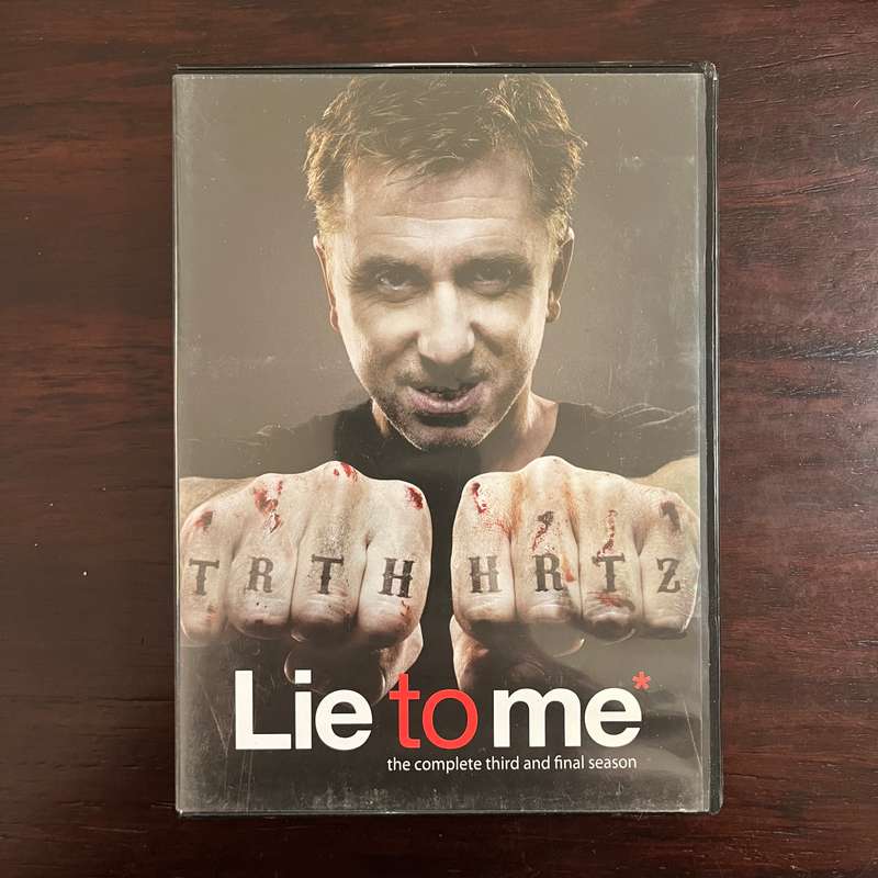 Lie To Me - Season Three 4DVD Set South African Press