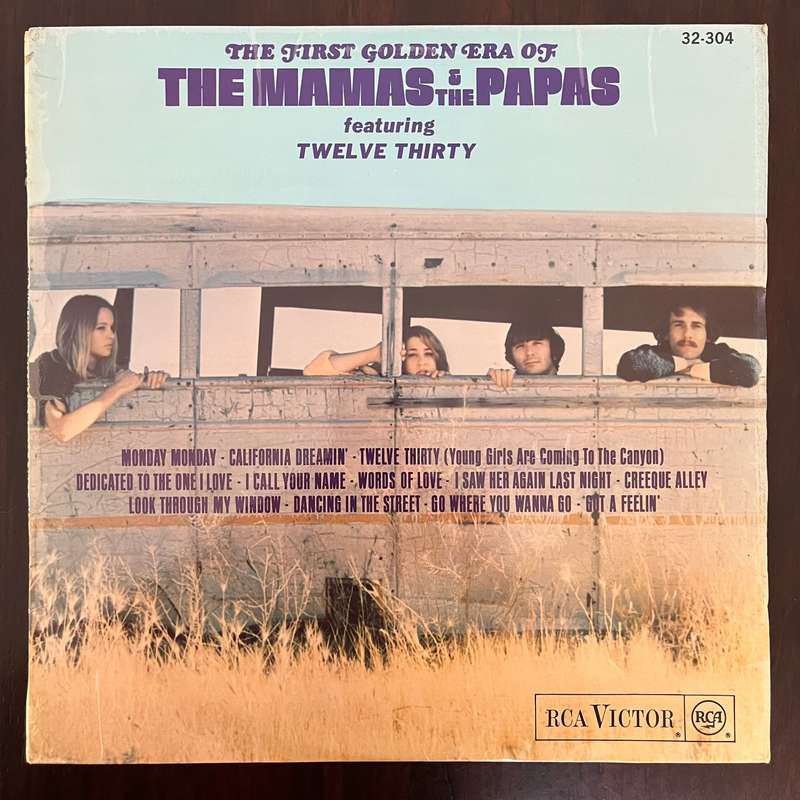 The Mamas and the Papas - The First Golden Era Vinyl LP South African Press