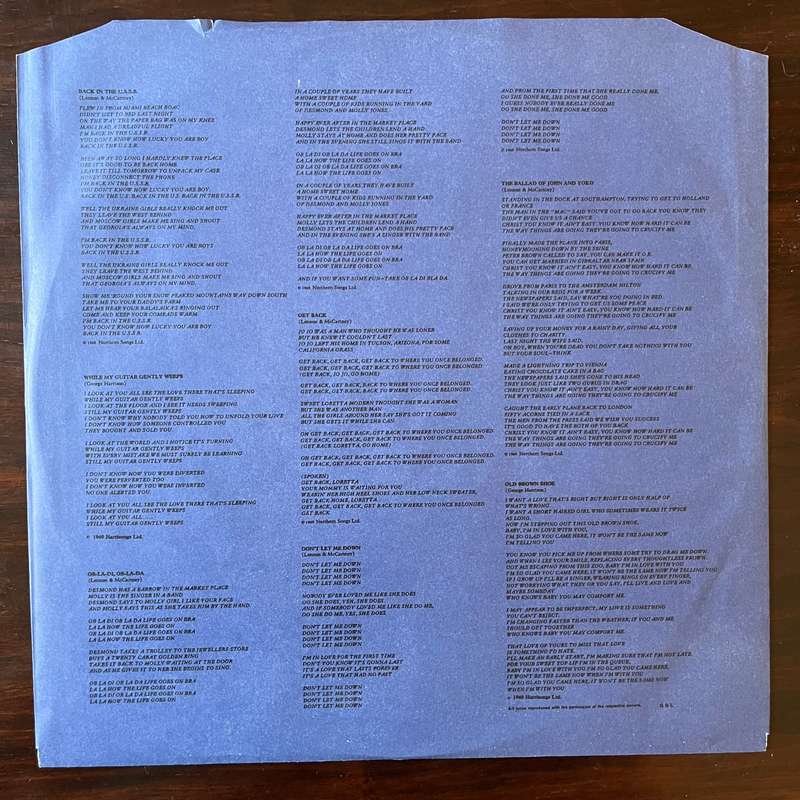 The Beatles - 1967-1970 Vinyl 2LP South African Press