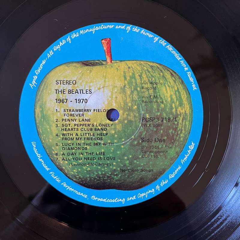 The Beatles - 1967-1970 Vinyl 2LP South African Press