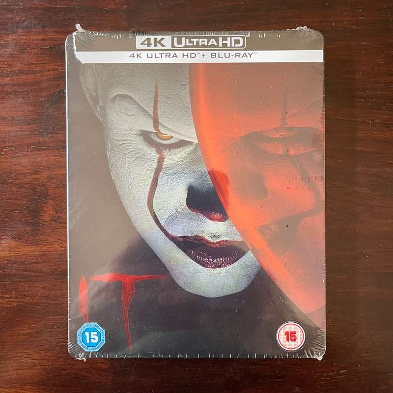 It 4k Ultra HD and Blu Ray Steelbook Rare OOP New and Sealed