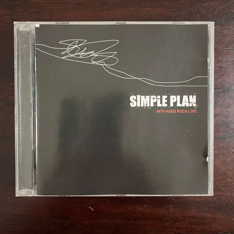 Simple Plan - MTV Hard Rock Live CD South African Press
