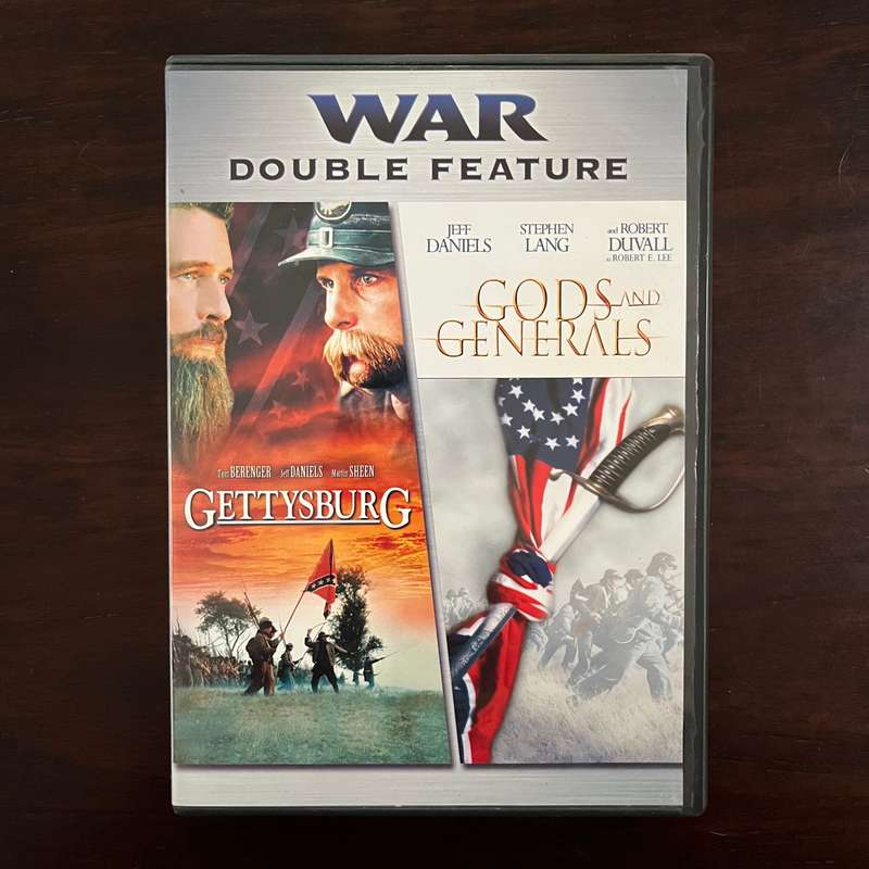 Gettysburg / Gods and Generals 2DVD Set US Press Zone 1