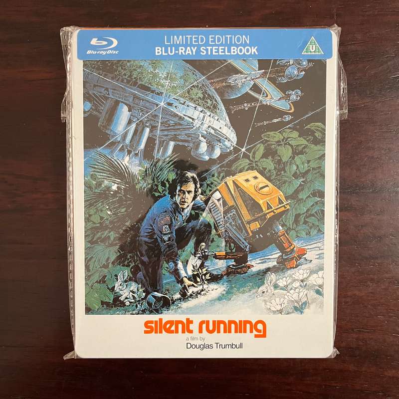 Silent Running Blu Ray Steelbook Rare OOP UK Press Sci-Fi Classic Eureka