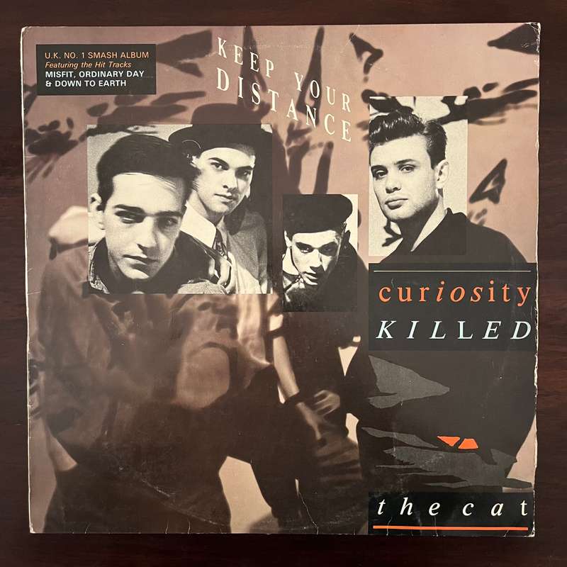 Curiosity Killed The Cat - Keep Your Distance Vinyl LP South African Press 80s