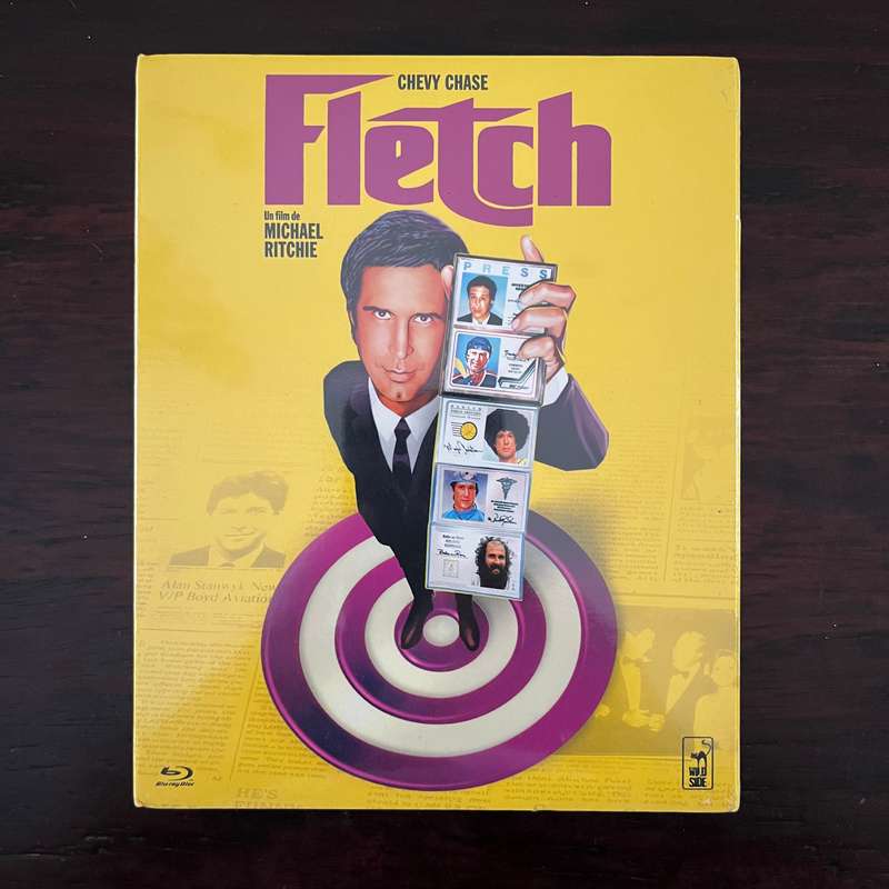 Fletch Blu Ray French Press New and Sealed Rare and OOP