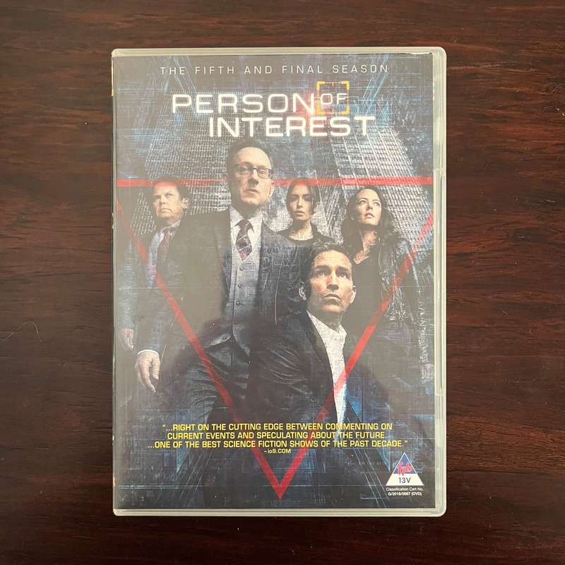 Person Of Interest - The Complete Fifth and Final Season 3DVD Set South African Press