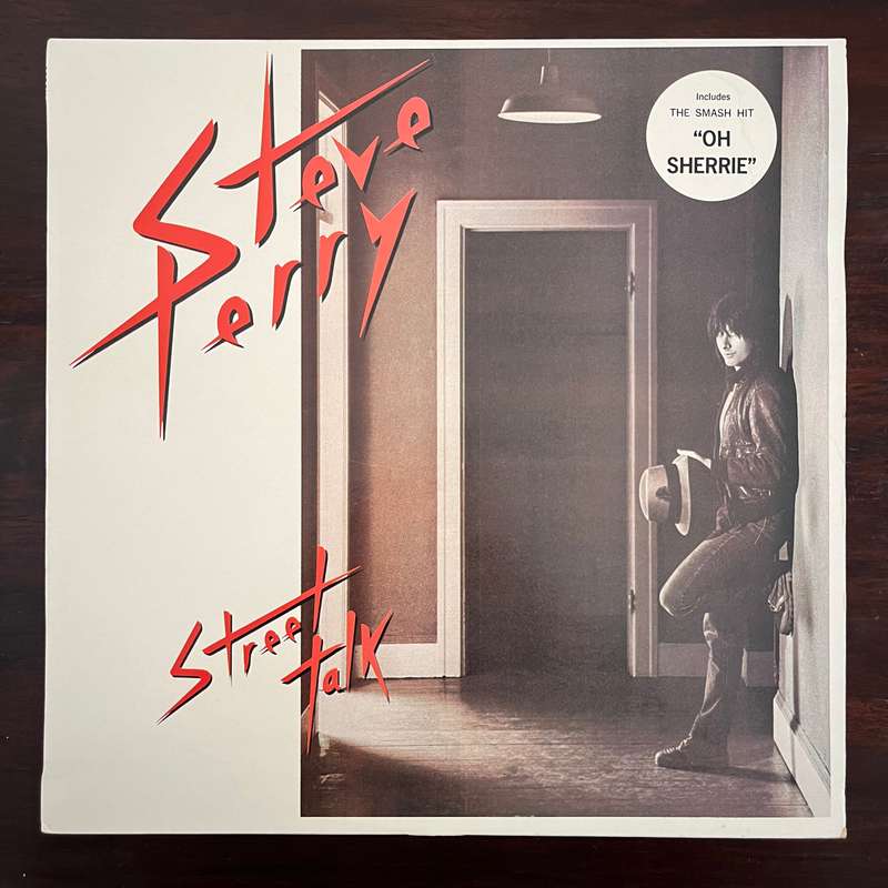 Steve Perry - Street Talk Vinyl LP South African Press Journey