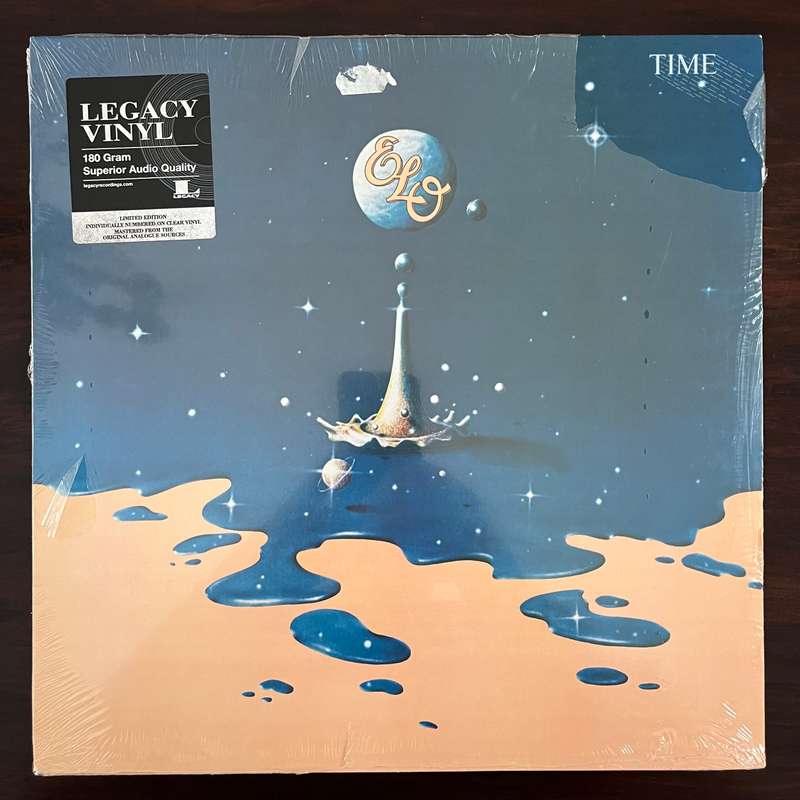 Electric Light Orchestra - Time Vinyl LP Rare OOP Legacy Edition Clear Vinyl Numbered New Sealed