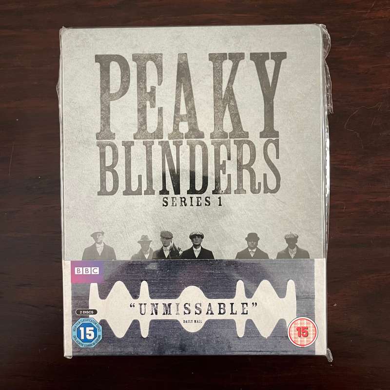 Peaky Blinders - Series 1 Blu Ray Steelbook UK Press Rare and OOP
