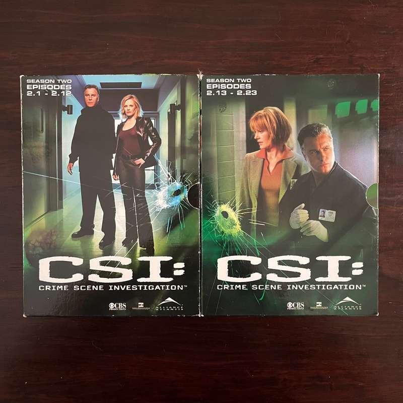 CSI Crime Scene Investigation - Season Two South African Press 6DVD Set