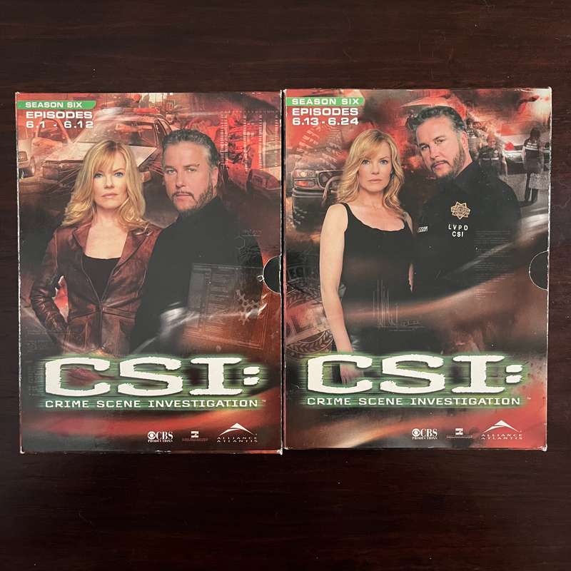CSI Crime Scene Investigation - Season Six South African Press 6DVD Set