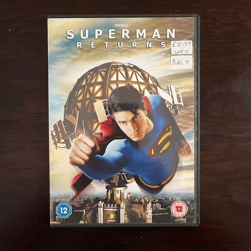 Superman Returns DVD UK Press Import