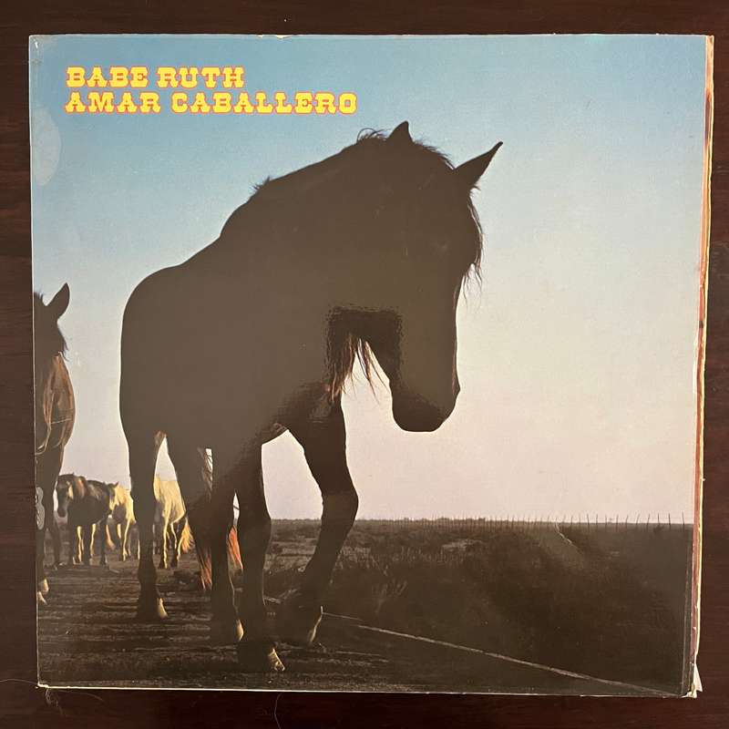 Babe Ruth - Amar Caballero Vinyl LP Prog Rock South African Press